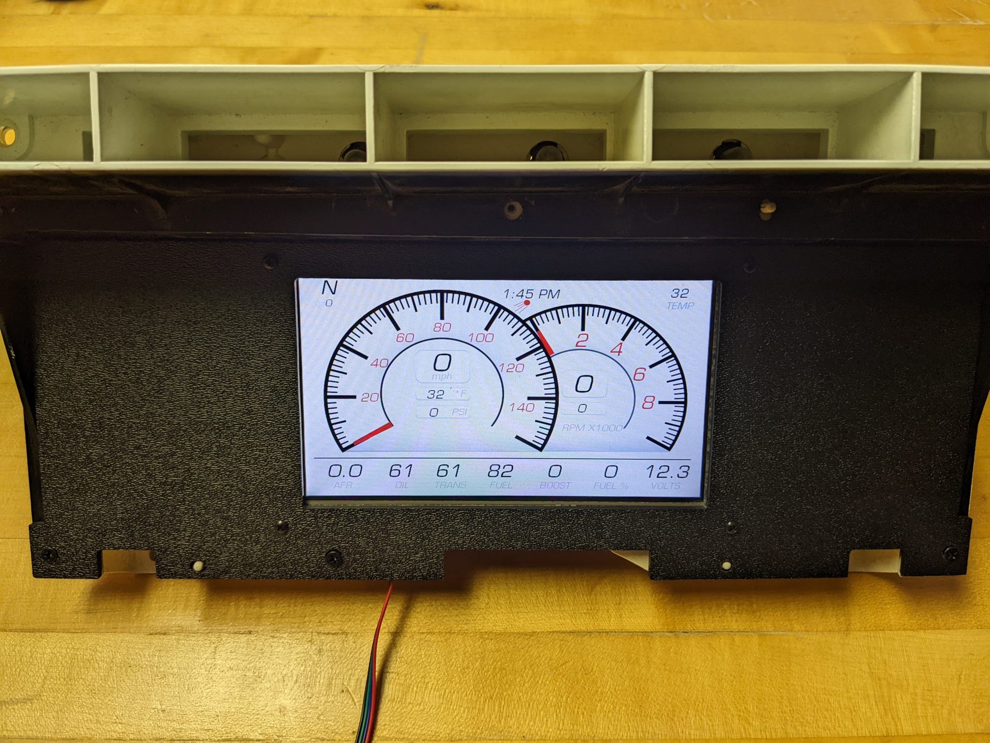 Ford F-Series Bronco Full Size Truck (1980-1986) Digital Dash Kit