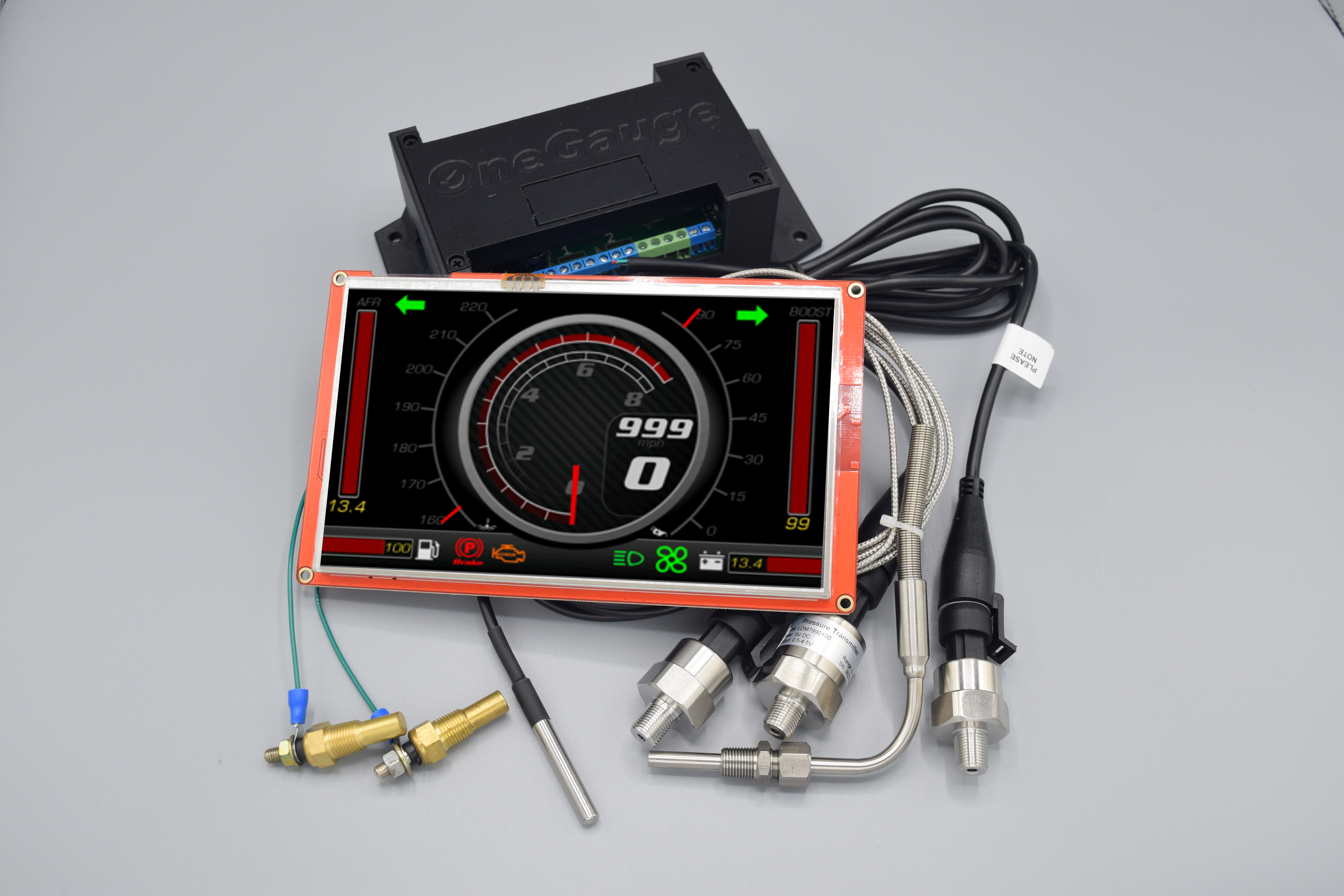 Jeep TJ Wrangler (1997-2006) and Jeep Cherokee (1997-2001) Digital Dash Kit