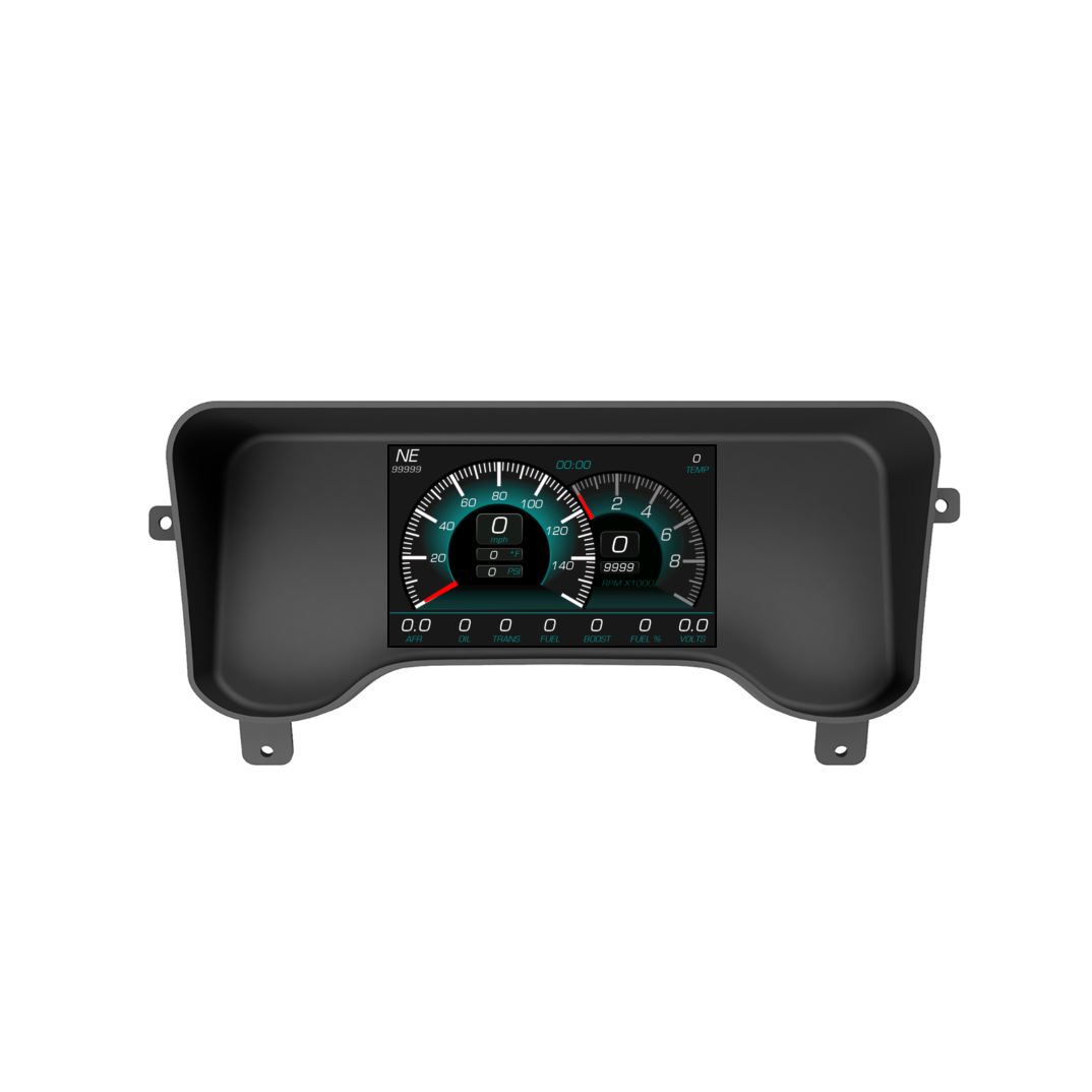 Jeep TJ Wrangler (1997-2006) and Jeep Cherokee (1997-2001) Digital Dash Kit