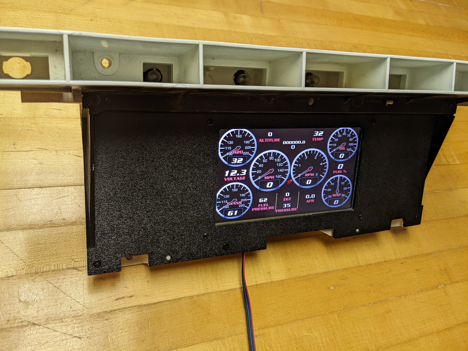 Ford F-Series Bronco Full Size Truck (1980-1986) Digital Dash Kit