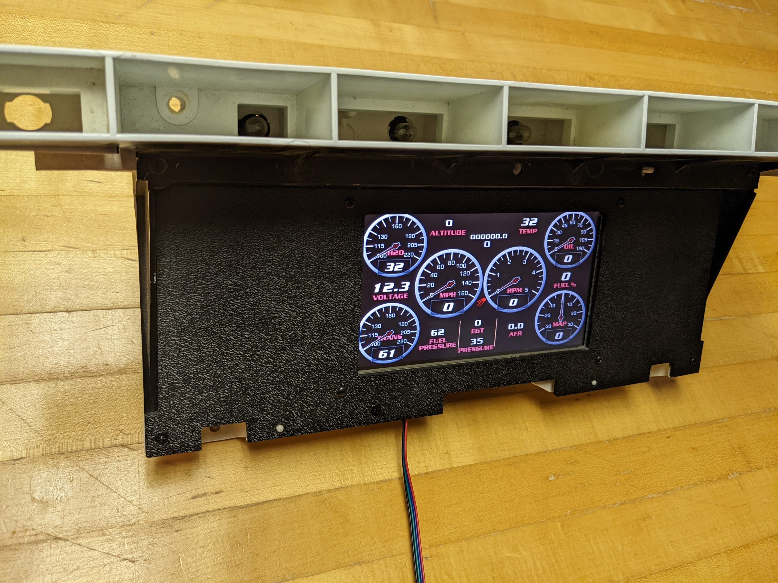 Ford F-Series Bronco Full Size Truck (1980-1986) Digital Dash Kit