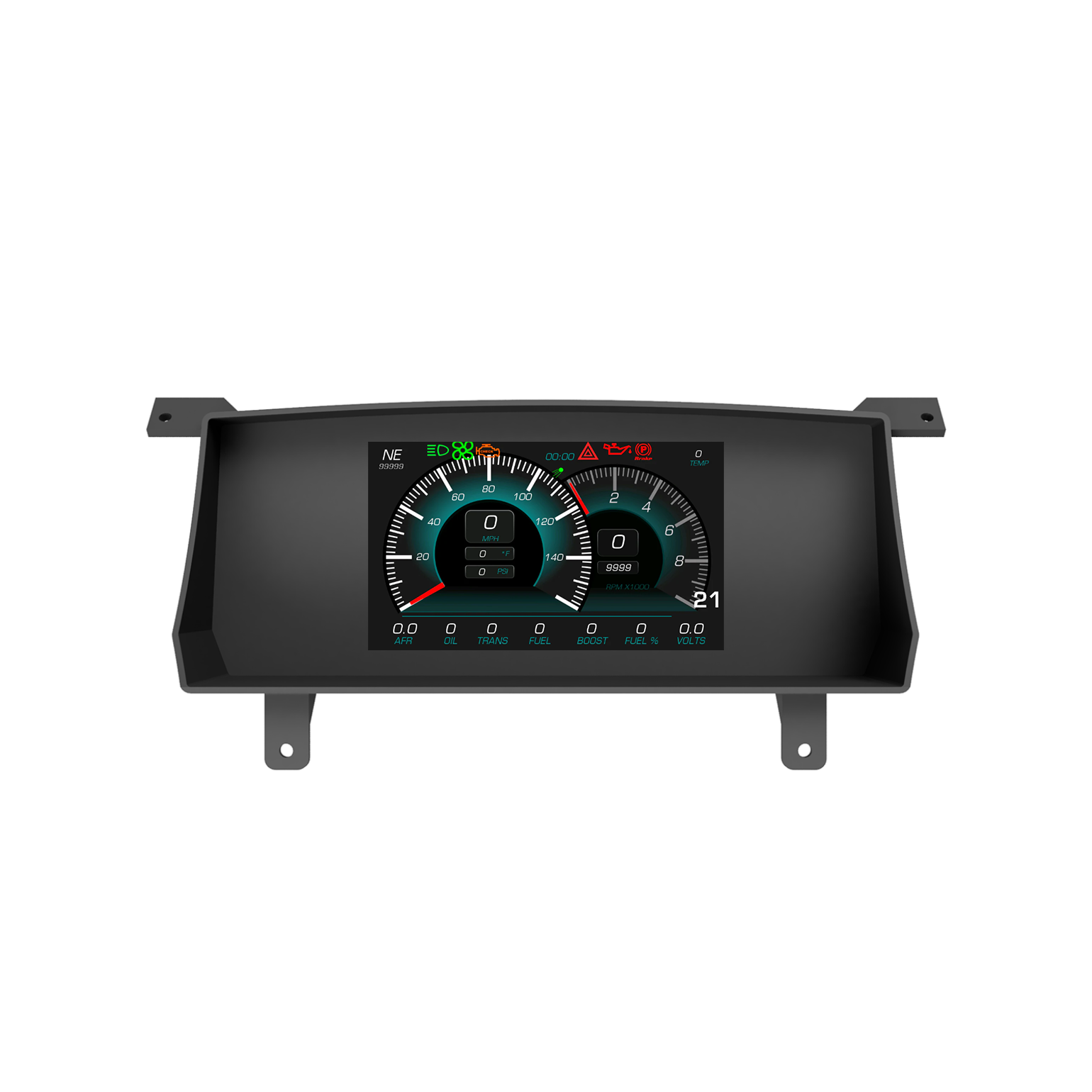 Toyota Landcruiser 70 & 75 Series Digital Dash Kit